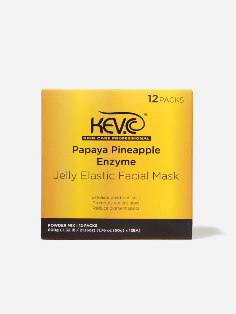 Papaya Pineapple Enzyme Elastic Jelly Mask Packets – KEV.C SKIN CARE