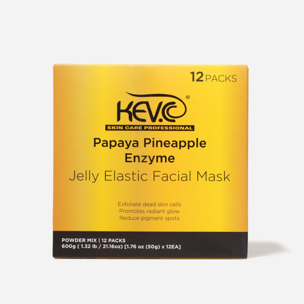 Papaya Pineapple Enzyme Elastic Jelly Mask Packets – KEV.C SKIN CARE